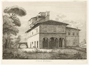 Villa Raffaello, Roma da Ludwig Emil Grimm