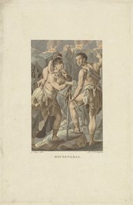 Abitanti del Sudafrica (Houzouana) da Ludwig Gottlieb Portman