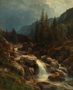 Montagne con temporale in arrivo da Ludwig Halauska