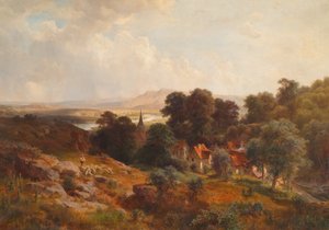 Paesaggio estivo da Ludwig Halauska