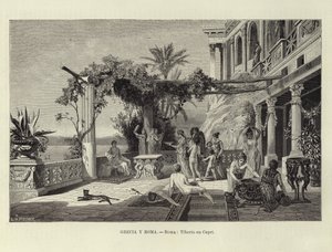 Grecia e Roma - Roma: Tiberio a Capri da Ludwig Hans Fischer