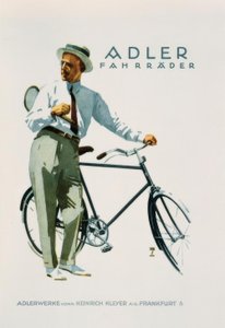 Biciclette Adler da Ludwig Hohlwein