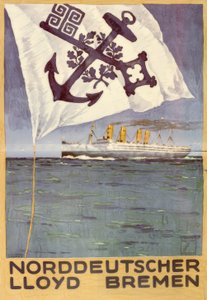 Norddeutscher Lloyd Bremen da Ludwig Hohlwein