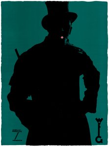 Poster pubblicitario per sigarette 