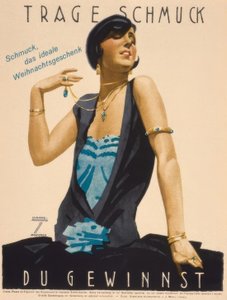 Indossa gioielli / Vinci da Ludwig Hohlwein