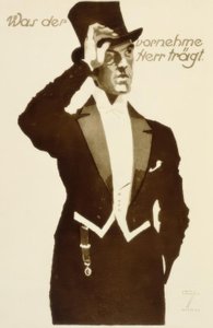 Cosa indossa il signore elegante da Ludwig Hohlwein