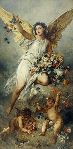 Flora con putti-Pace da Ludwig Knaus