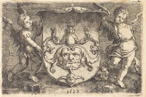 Scudo con Mascherone da Ludwig Krug