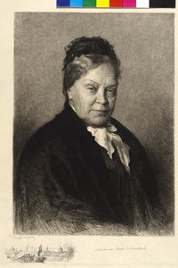 Marie von Ebner-Eschenbach da Ludwig Michalek