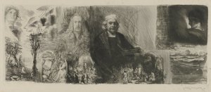 Opere di Rembrandt e Dürer in varie tecniche di stampa