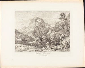 In der Ramsau bei Salzburg da Ludwig Richter