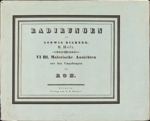 Vedute pittoresche dei dintorni di Roma