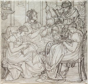 Famiglia Hottinger da Ludwig Vogel