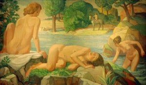 Estate (Donne allo stagno)