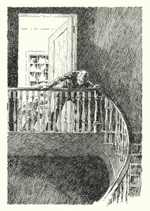 Illustrazione per Il ritratto di Dorian Gray di Oscar Wilde da Lui Trugo