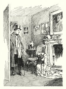 Illustrazione per Il Ritratto di Dorian Gray di Oscar Wilde da Lui Trugo