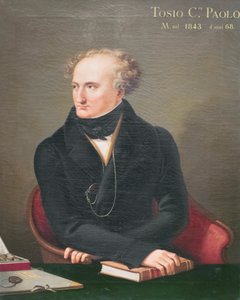 Ritratto del conte Paolo Tosio da Luigi Basiletti