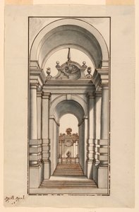 Ingresso con gradini da Luigi Biagi