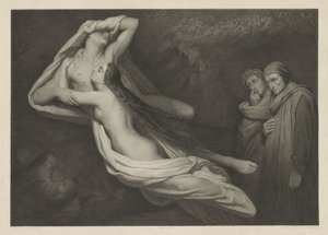 Francesca da Rimini e Paolo Malatesta da Luigi Calamatta