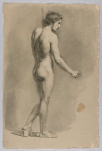 Nudo maschile da Luigi Calamatta