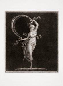 Danza. Inciso da Luigi Cunego. Disegno di Antonio Canova da Luigi Cunego