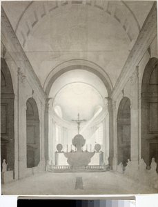 Veduta interna di una chiesa da Luigi Garibbo