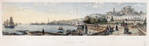 Veduta panoramica della città di Genova da Luigi Garibbo