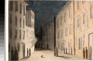 Prospettiva della Strada Nuovissima a Genova da Luigi Garibbo