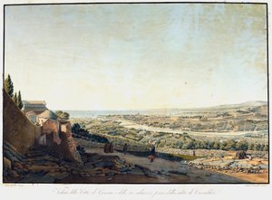Veduta di Genova e dintorni dalla strada per Camaldoli da Luigi Garibbo