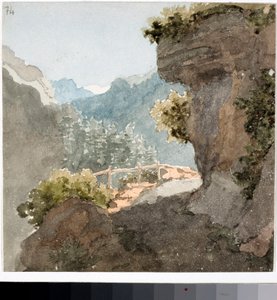 Vista del sentiero di montagna da Luigi Garibbo