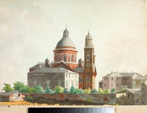 Veduta della Basilica di Santa Maria Assunta di Carignano a Genova