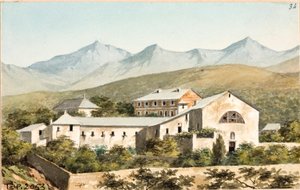 Veduta del santuario Nostra Signora del Monte, Genova da Luigi Garibbo