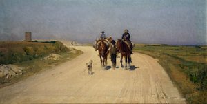 Strada soleggiata