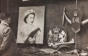 Vetrina Benvenuto alla Regina d