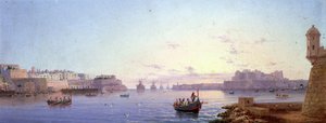 Il grande porto, La Valletta da Luigi Maria Galea