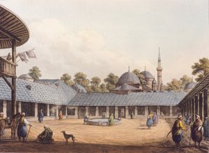 Caravanserraglio di Borgas da Luigi Mayer