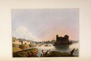 Porto di Latachia, 1810 da Luigi Mayer