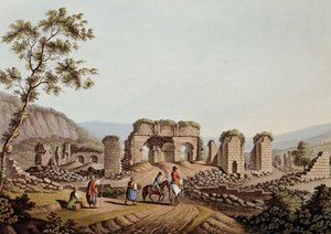 Rovine del tempio di Diana a Efeso da Luigi Mayer