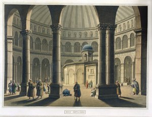 Il Santo Sepolcro, pub. da William Watts, 1806 da Luigi Mayer