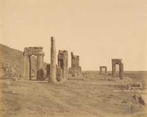 Persepoli, prima del restauro da Luigi Pesce