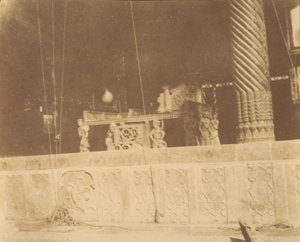 [Palazzo Golestan, Teheran, Iran] Takht-i Marmor, anni 1840-60 da Luigi Pesce