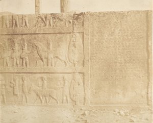 Processione sulla facciata della Grande Scala, 1858