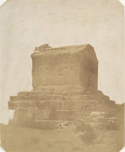 Tomba di Ciro a Morgab, 1858 da Luigi Pesce