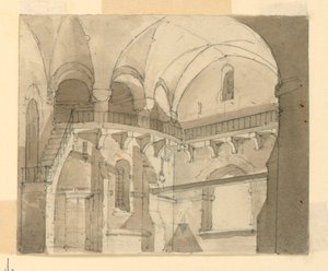 Scenografia, interno di una prigione