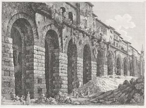 Il Tempio di Ercole Vincitore a Tivoli da Luigi Rossini