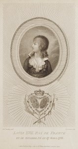 Luigi XVII, re di Francia da Luigi Schiavonetti
