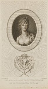 Maria Antonietta, regina di Francia da Luigi Schiavonetti