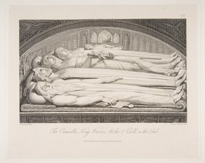 Il consigliere, il re, il guerriero, la madre e il bambino nella tomba, da The Grave, una poesia..., 1 marzo 1813
