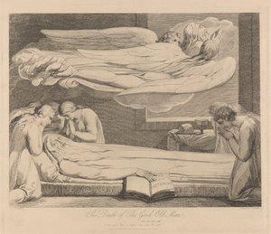 La morte del buon vecchio da Luigi Schiavonetti