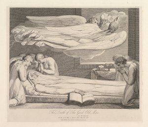 La Morte del Buon Vecchio, da La Tomba, una Poesia di Robert Blair, 1 marzo 1813 da Luigi Schiavonetti